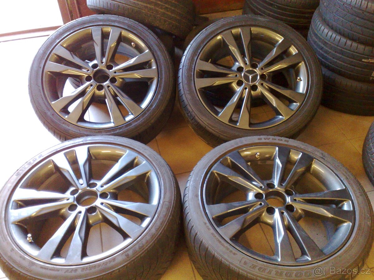 alu kola 5x112 r18 original mercedes c třida