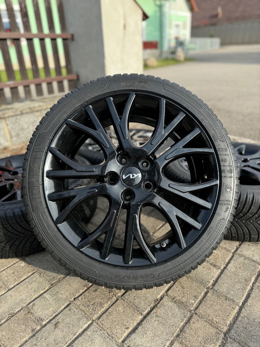 ORIGINÁL Alu KIA PROCEED GT R18, 5x114.3 - TOP, TPMS