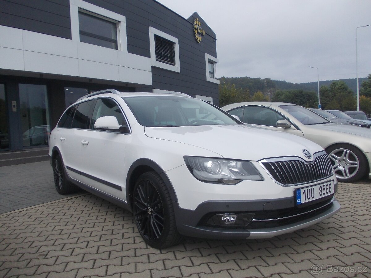 Škoda Superb, 2.0TDI 125KW SCOUT 4x4 2014