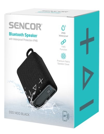 Bluetooth reproduktor BT Sencor SSS 1400 - černá