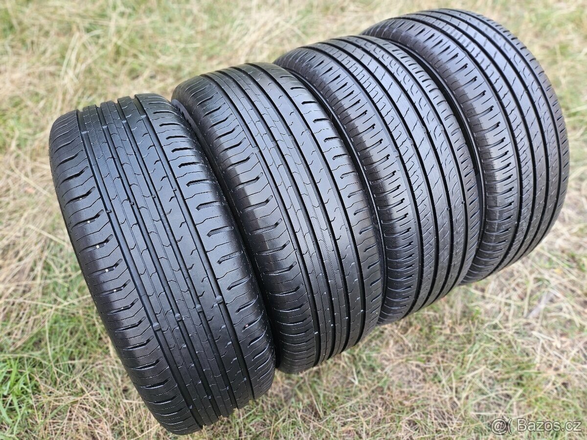 4x Letní pneu Continental + Barum - 205/55 R16 - 95%