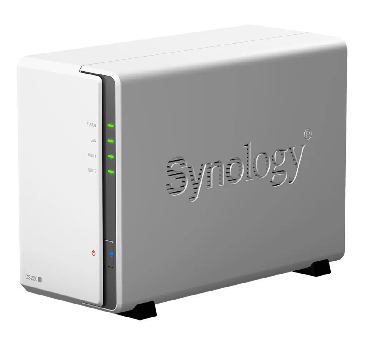 NAS Synology DS220j 2x 2TB WD RED