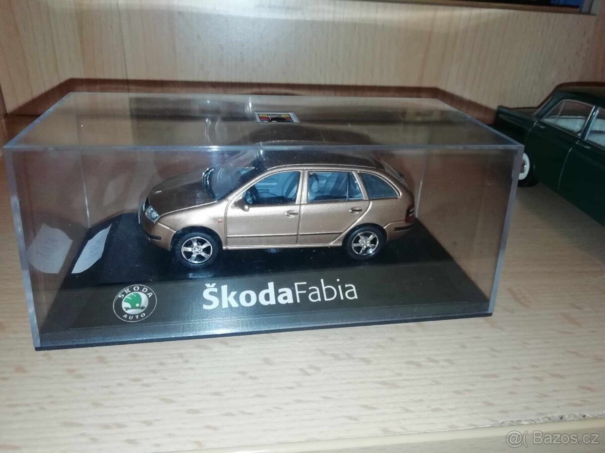 Skoda Fabia 1 combi kaden 1:43 Původní série