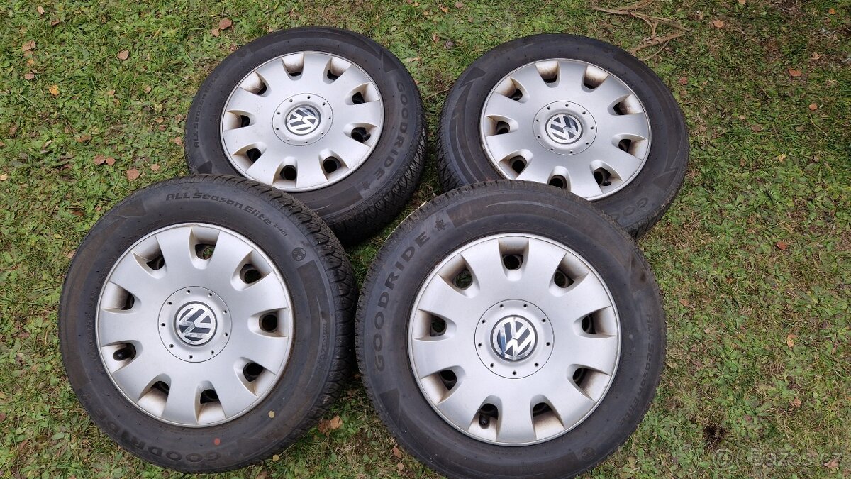 Zimní - celoroční sada disků 5x112 R15 Škoda Seat VW Audi