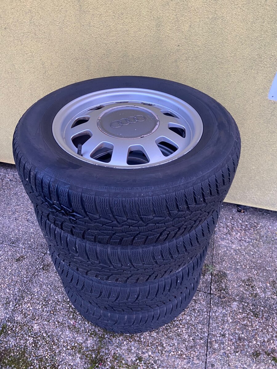 ALU kola zimní pneu 195/65/r15 5x112