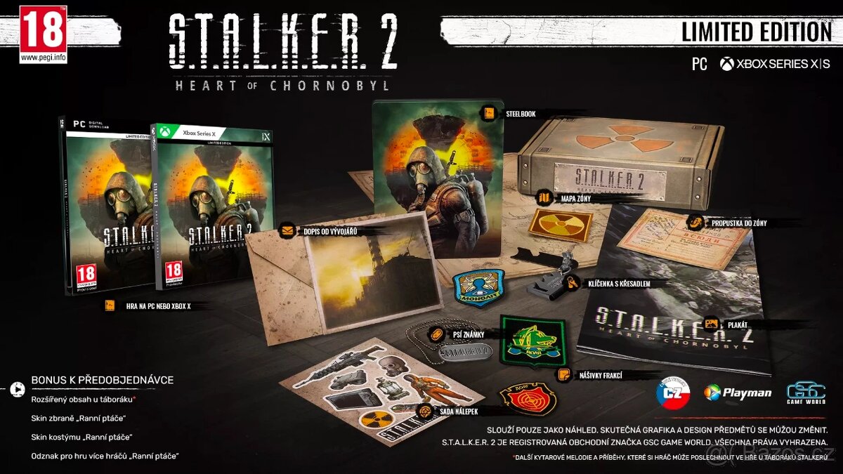 Stalker 2 Limited Edition - JEN MERCH bez hry