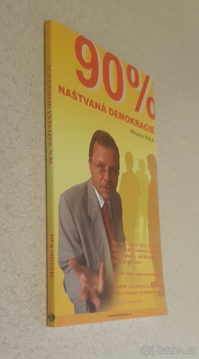 Prodám knihu
90% naštvaná demokracie
