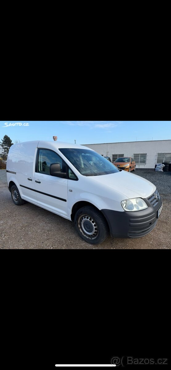 Volkswagen Caddy 1.6MPI 75kw Tažné Klimatizace