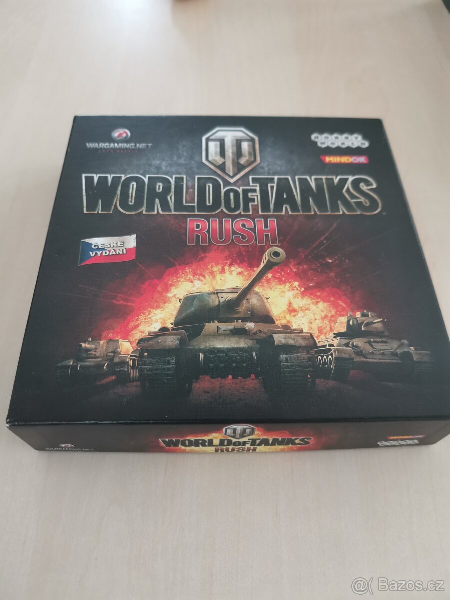 World of Tanks Rush - stolní hra