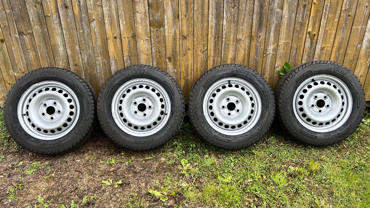 Zimní sada kol 5x120 r16 VW T5-T6 pneu 205/65 r16C