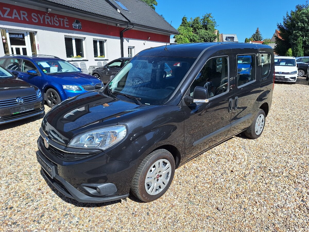 Fiat Doblo 1.6MJTd 70KW 5 Míst 1xMaj. Servisní kniha