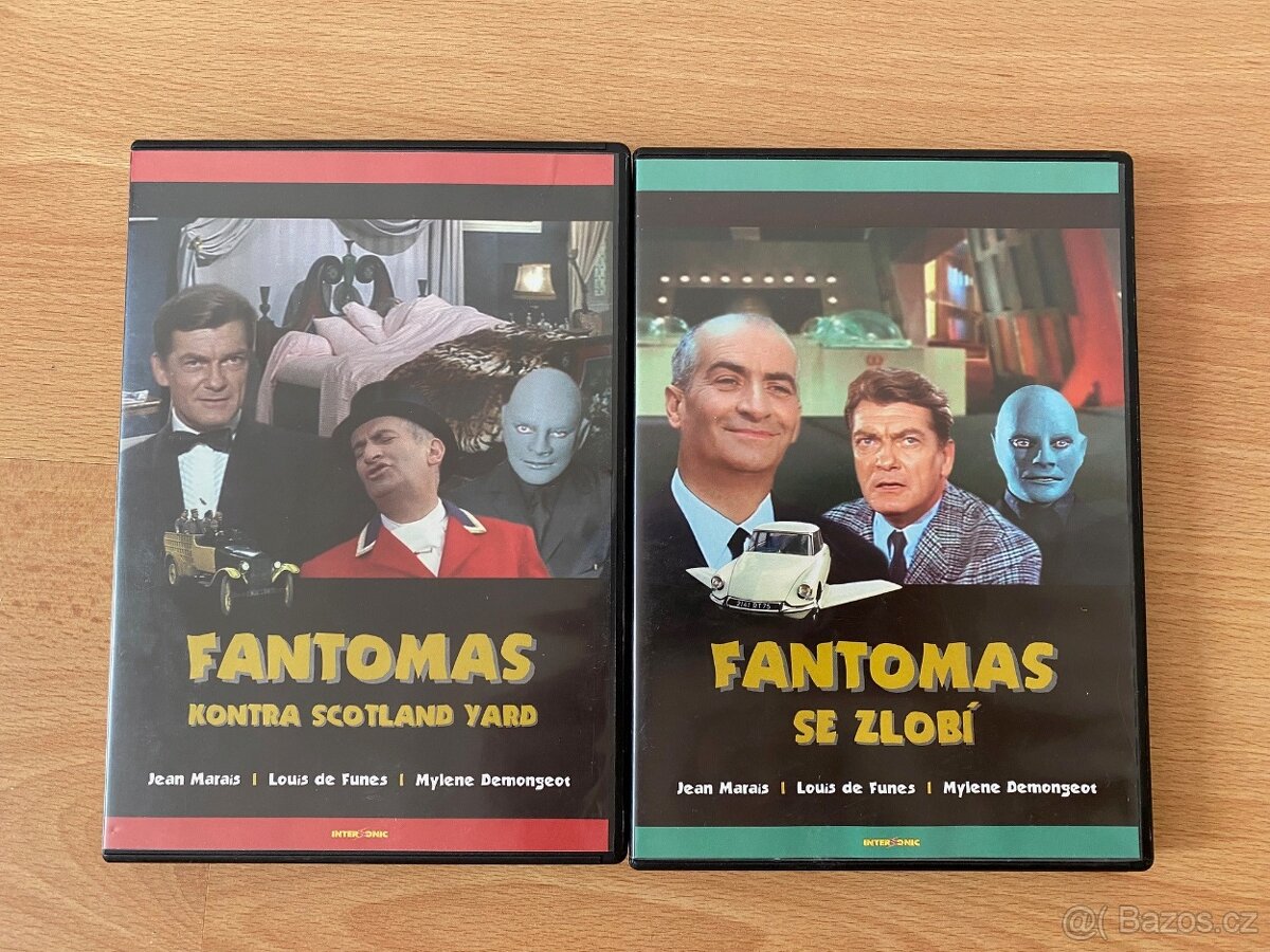 DVD Fantomas 2x