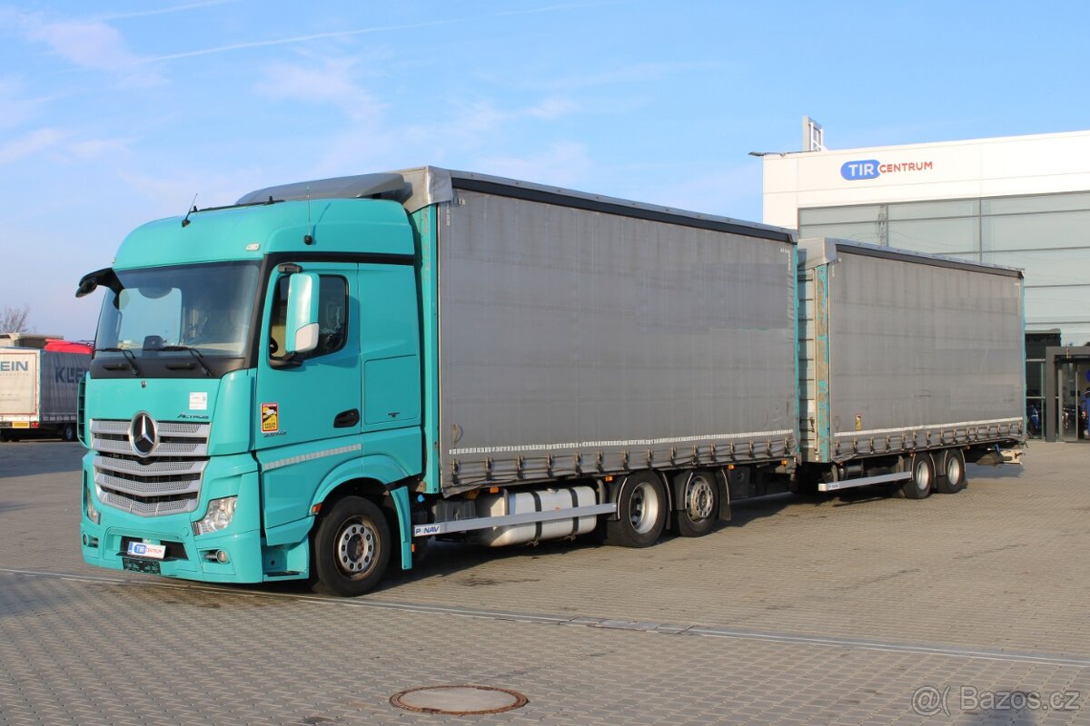 MERCEDES-BENZ ACTROS 2542, 6X2 , EURO 6, + PANAV TV018L