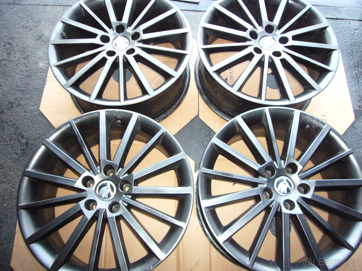 ALU DISKY ŠKODA-VW-AUDI-SEAT 18" 5x112 7,5" et-51,stř-57,1