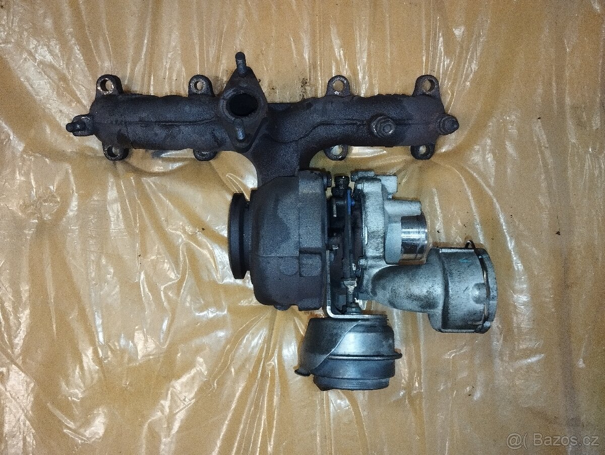 Turbodmychadlo motor 1.9tdi 77kw BXE