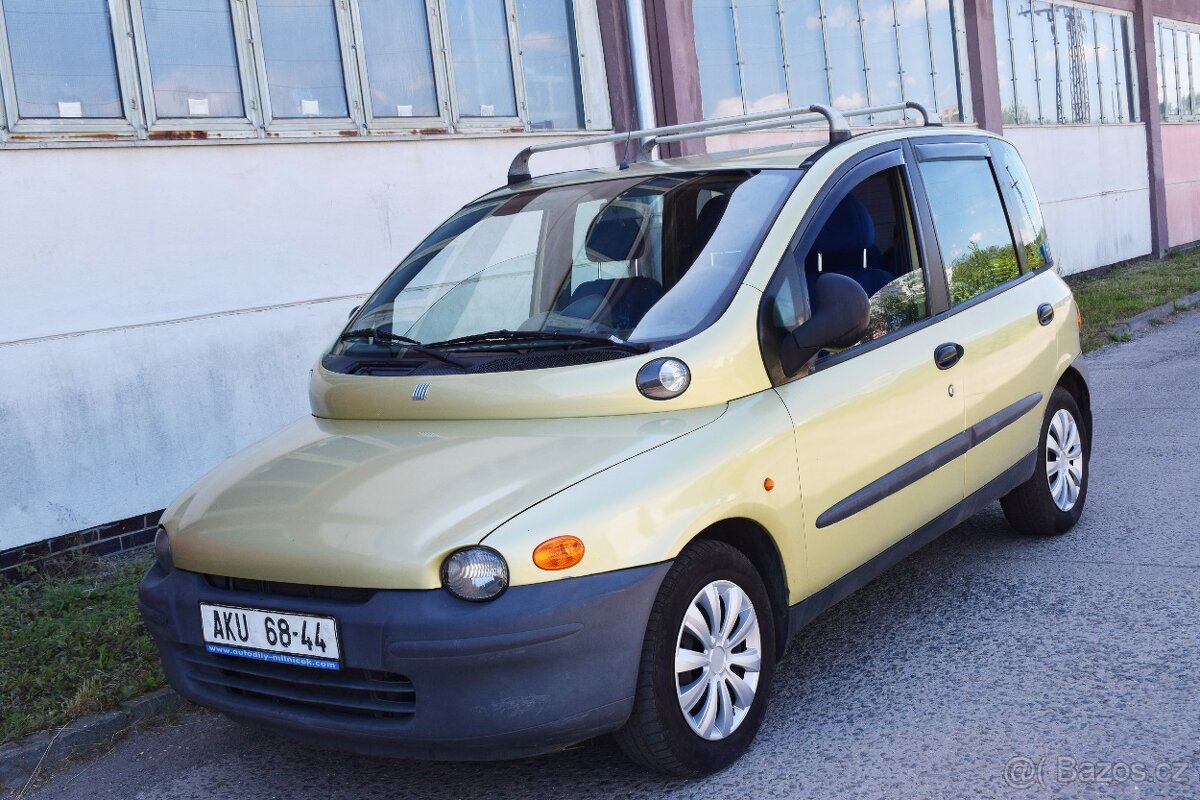 FIAT MULTIPLA 1.9 JTD 77KW/6 MÍST/NOVÁ STK/