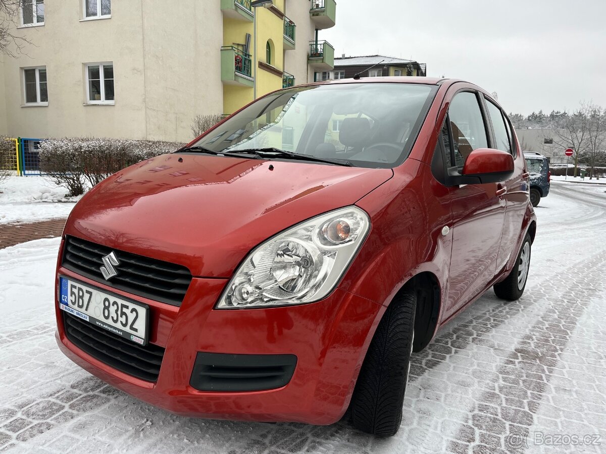 Suzuki Splash 1.2 63 kW GL/AC, 1.majitel, servisní knížka