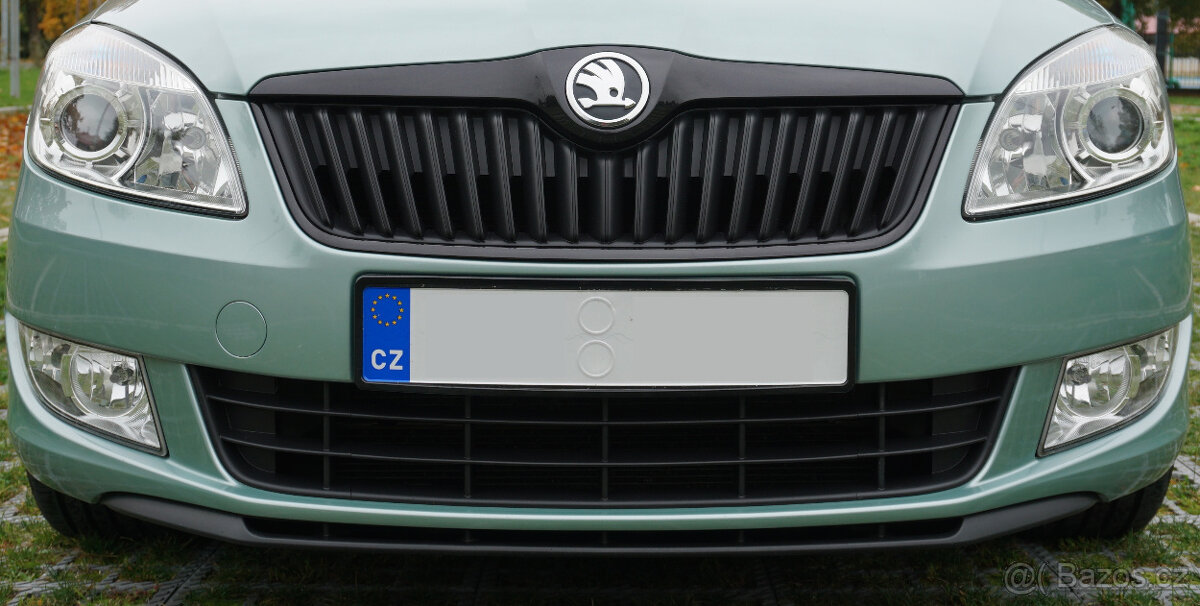 Přední spoiler Škoda Fabia 2, Roomster facelift 2010 +