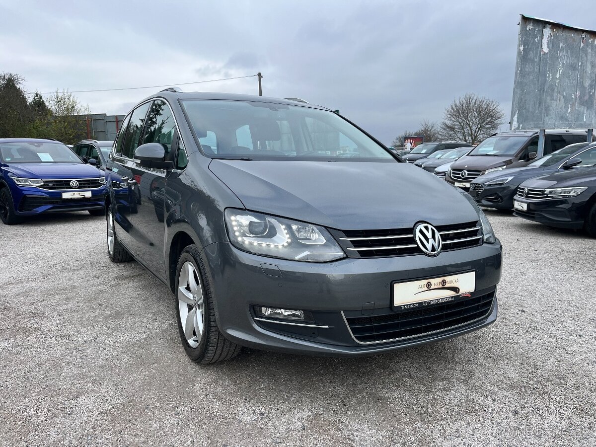 Volkswagen Sharan 2.0 TDI 125kW 7míst kůže navi