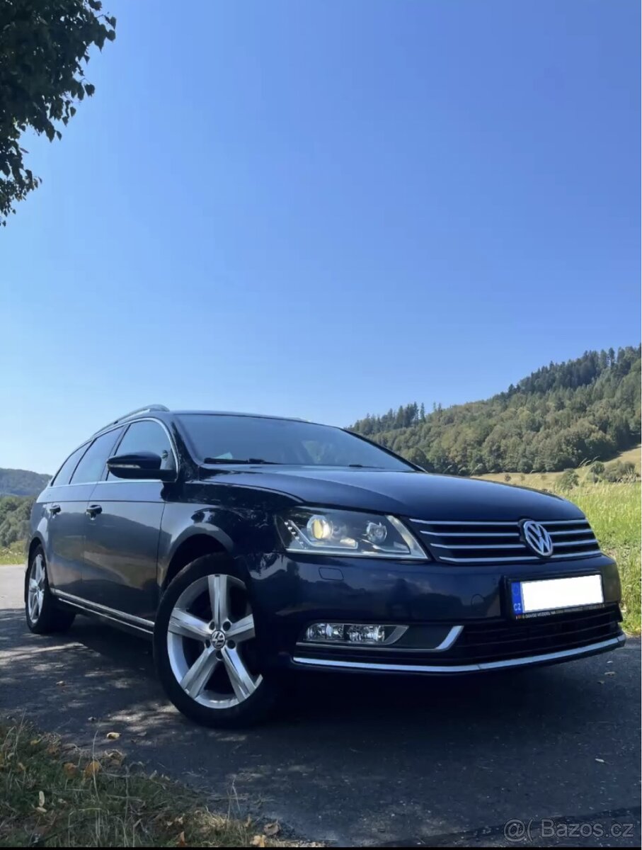 VW Passat B7 1.4 TSI CNG 110kw 2013, HIGHLINE, tažné,kamera