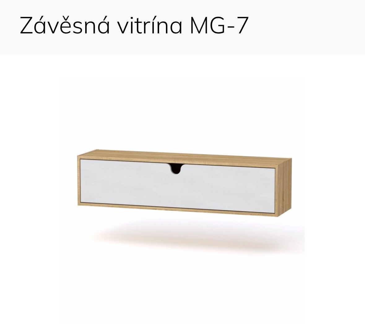 Tv stolek zavesny, novy, š 120 cm