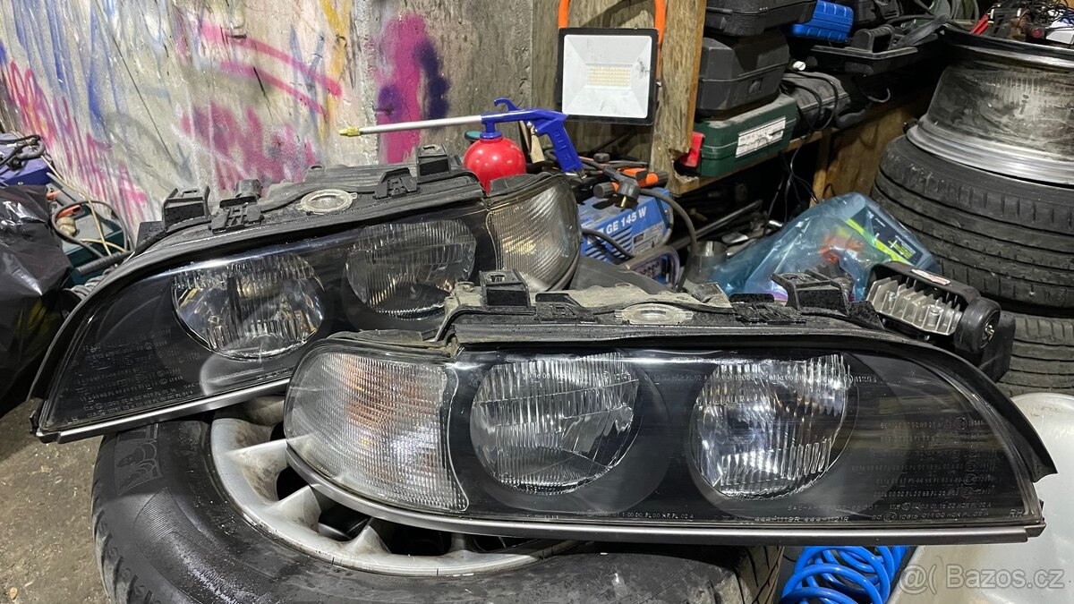 Bmw e39 přední světla halogen