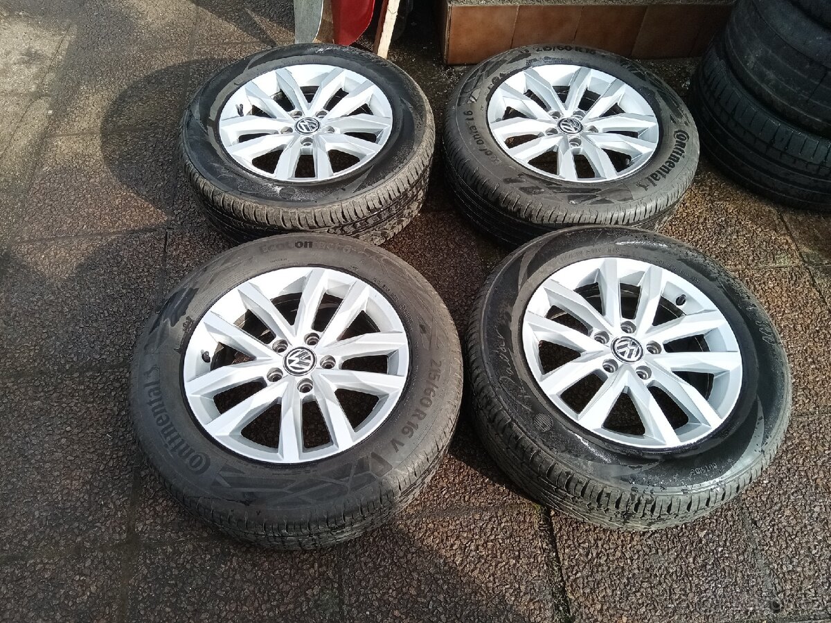 ALU VW 5x112 R16 Sepang + letní pneu