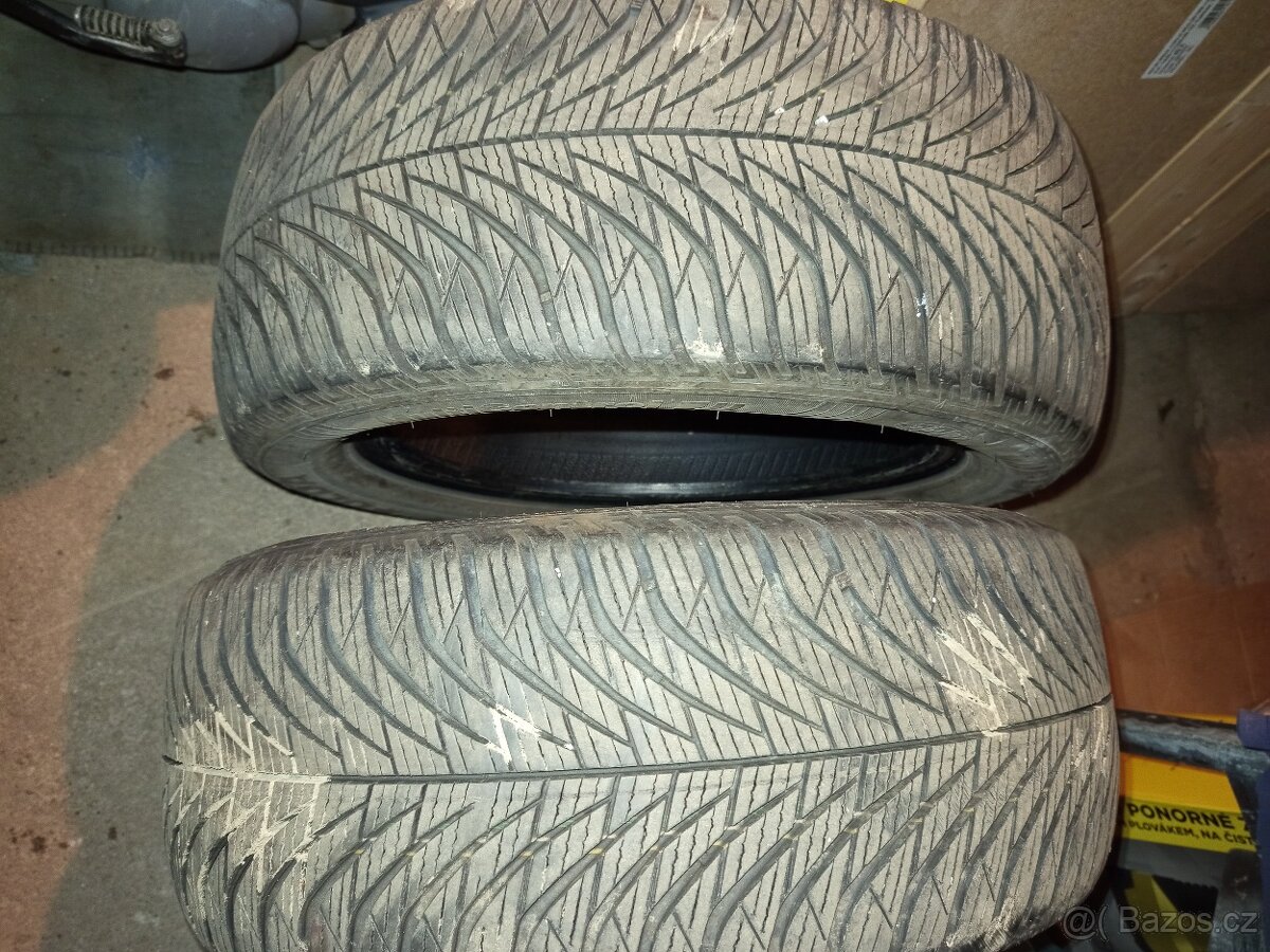 2x pneu 205/55 R16 Fulda Multicontrol letní celoroční