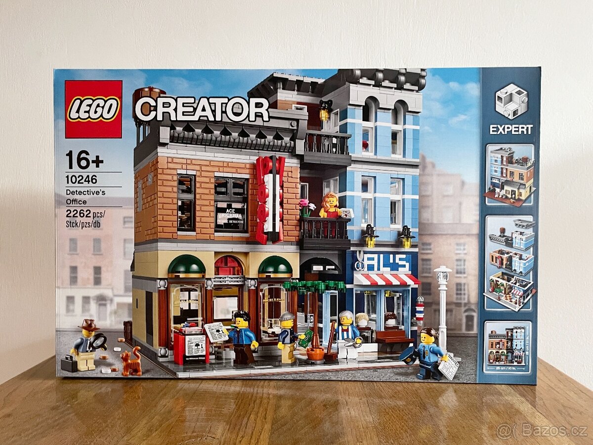 nové Lego Creator 10246 Detektivní kancelář