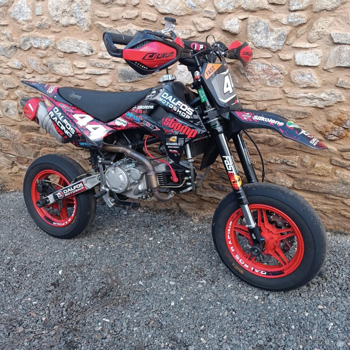 Stomp Z3 motárd pitbike, fastace, antihop