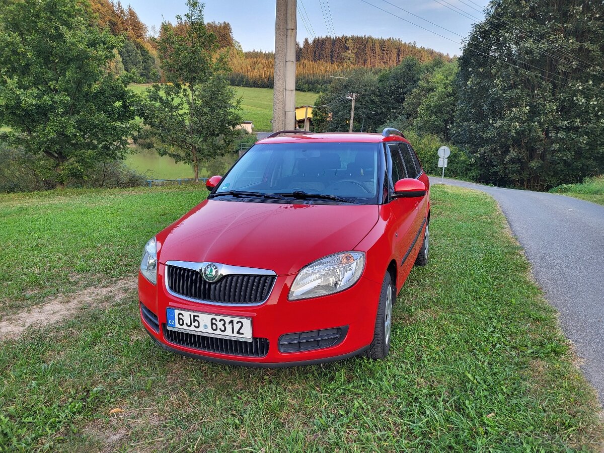 Škoda Fabia II 1.4 63kw combi LPG, nadstandardní výbava