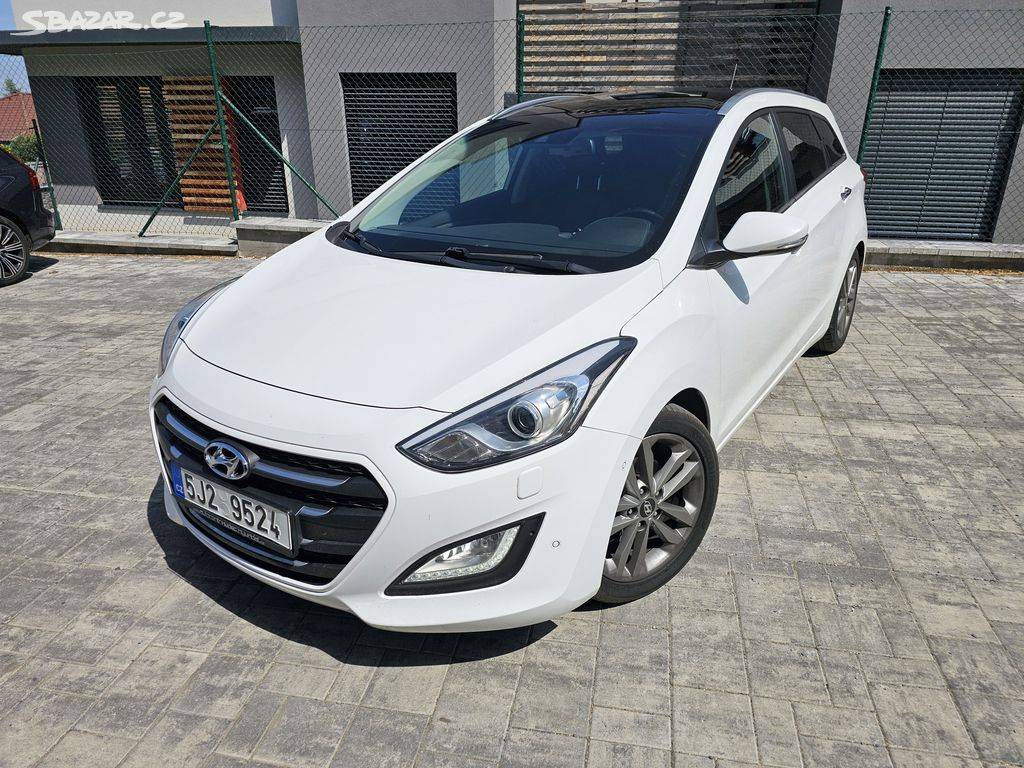 Hyundai i30 1.6 CRDi 100kW,Automat,1.Majitel,ČR,Kamera,Navi,