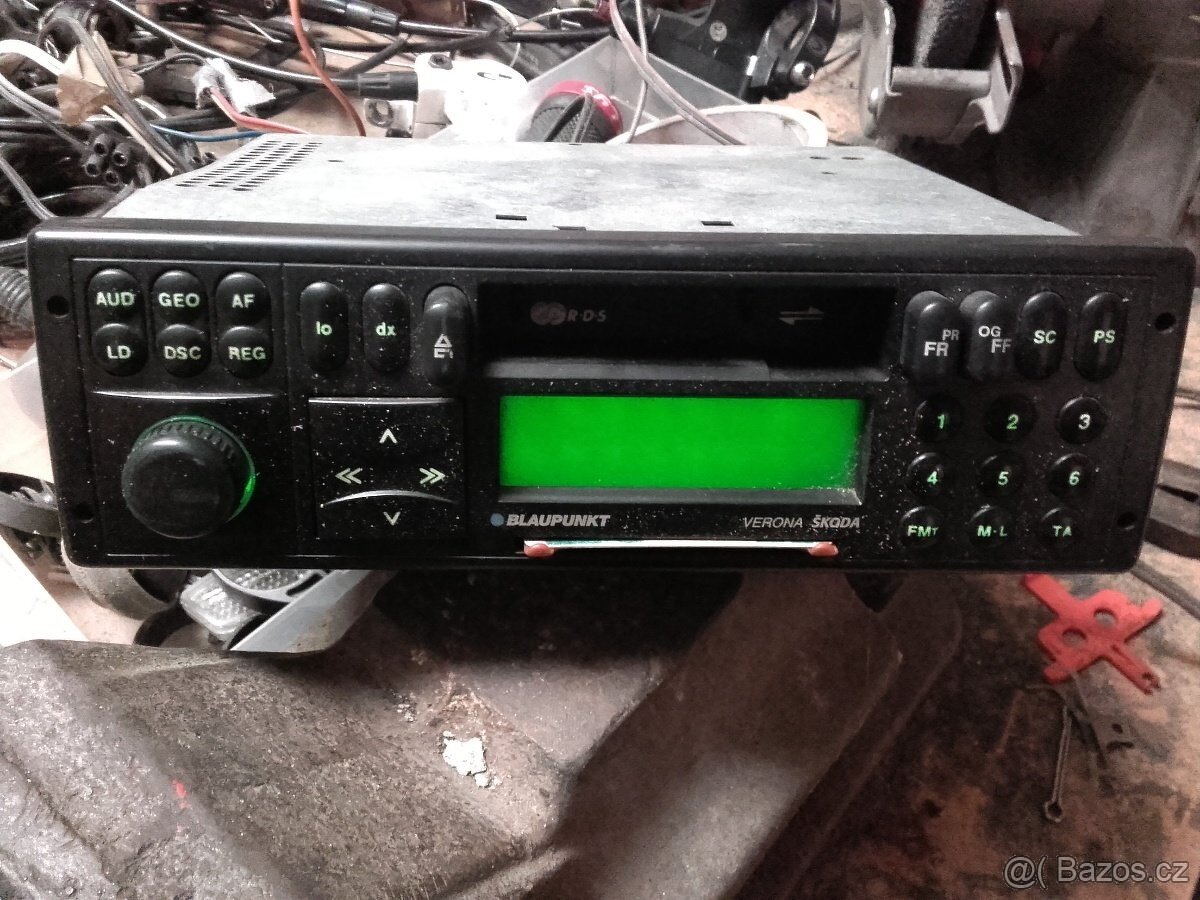 autoradio blaupunkt škoda repro subwofer