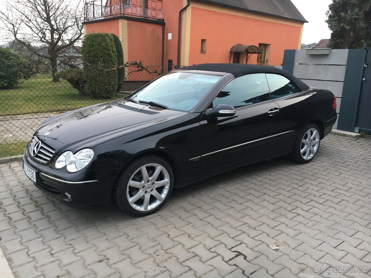 Mercedes W209 CLK kabrio 1,8 benzin 120kw