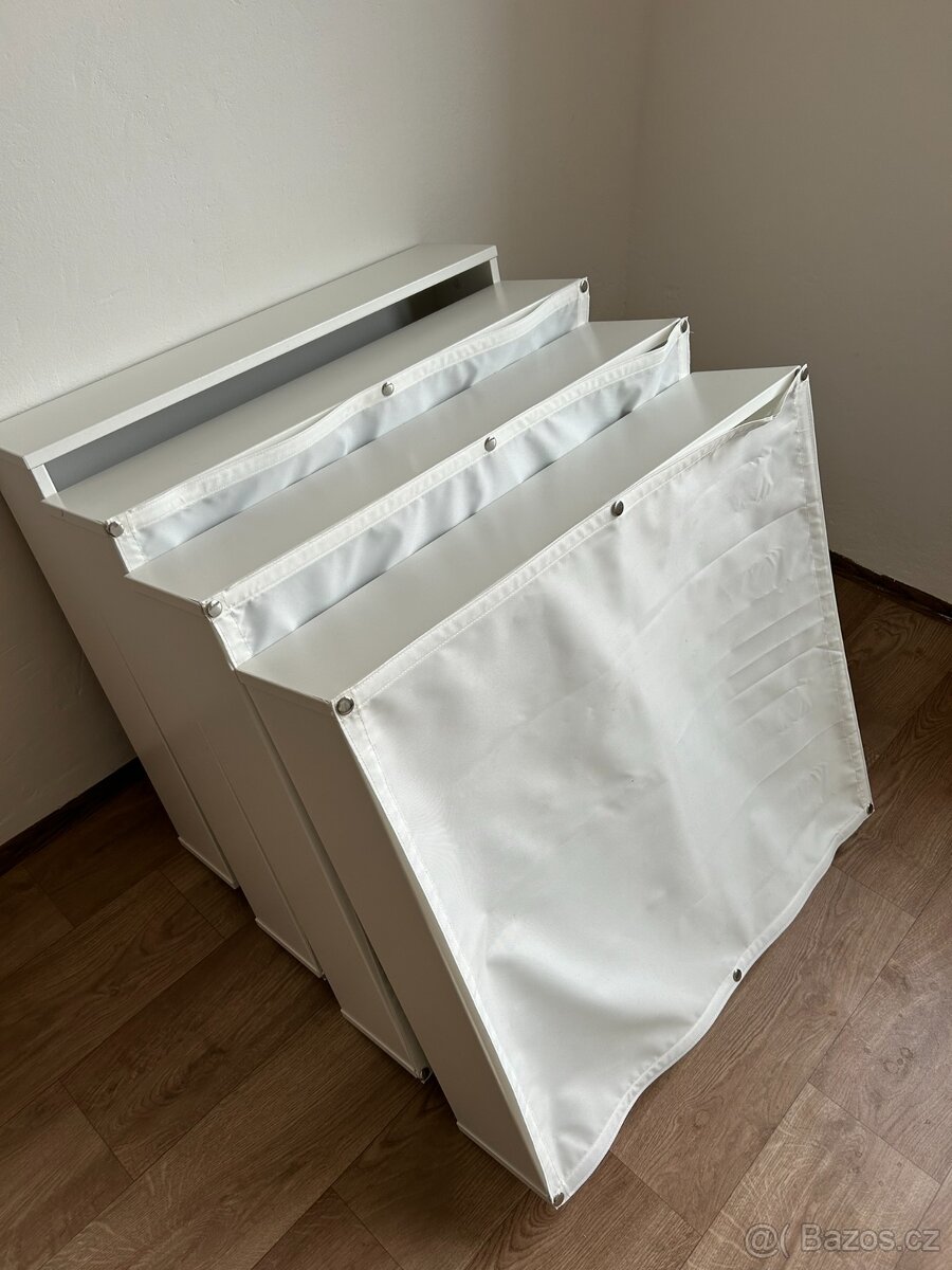 4x šuplík pod postel Ikea Vardo