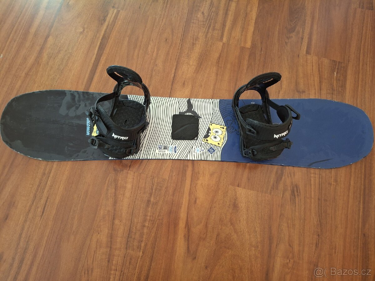 Snowboard Salomon s vázáním 130cm