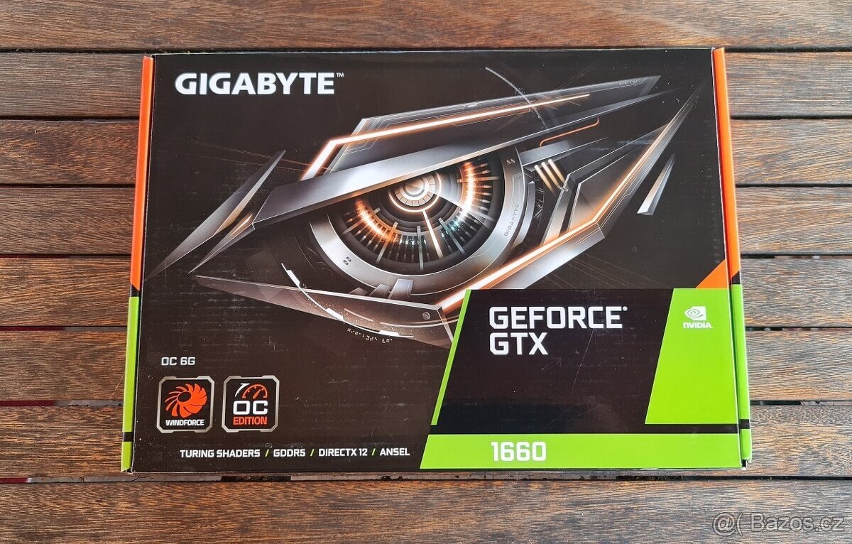 GIGABYTE  GeForce  GTX 1660 OC 6G