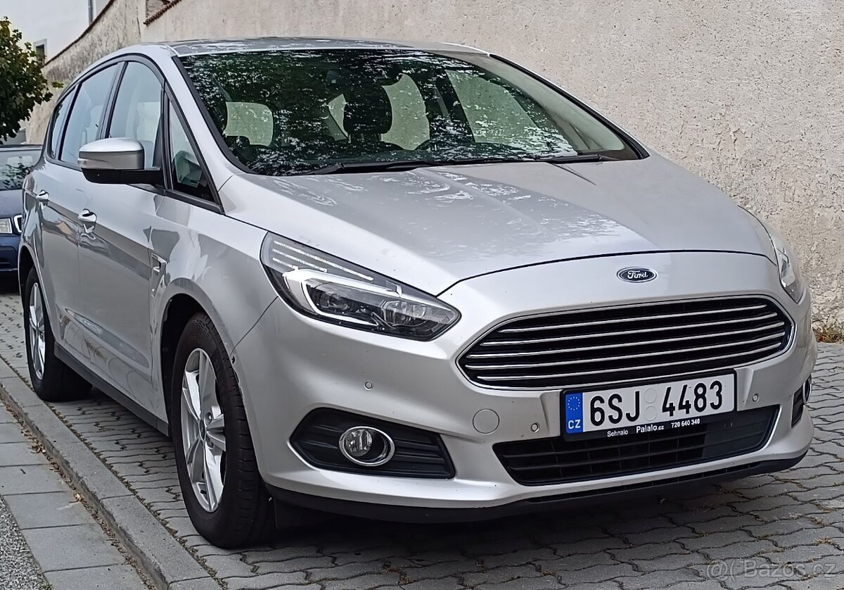 Ford S-Max 2018 2.0d 150k LED winter po velkém servisu +DPH