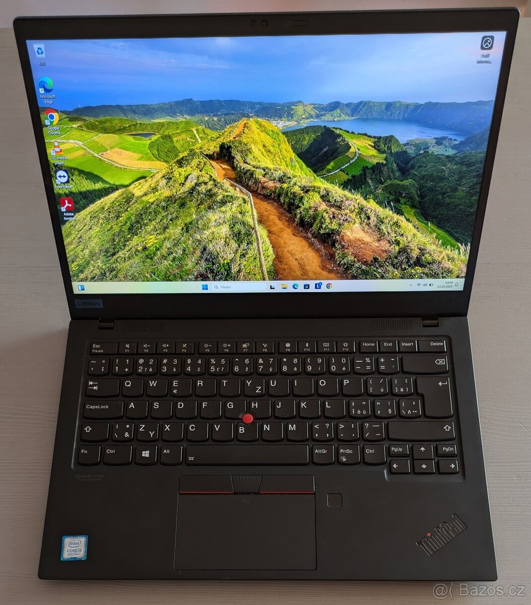 Lenovo Thinkpad X1 Carbon Gen 7 s novou baterkou