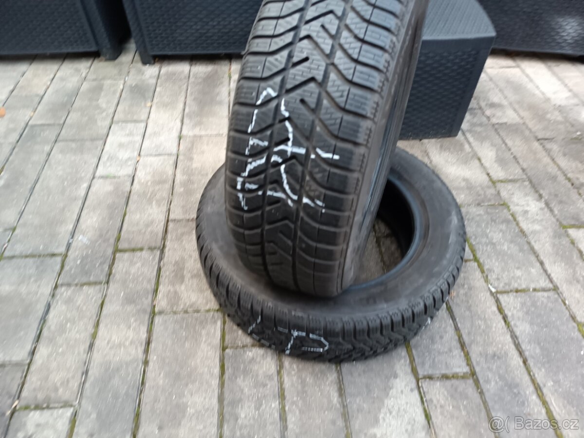 2+2ks zimní pneu Pirelli Scala Kamiq 195.60.16 vzorek +6mm