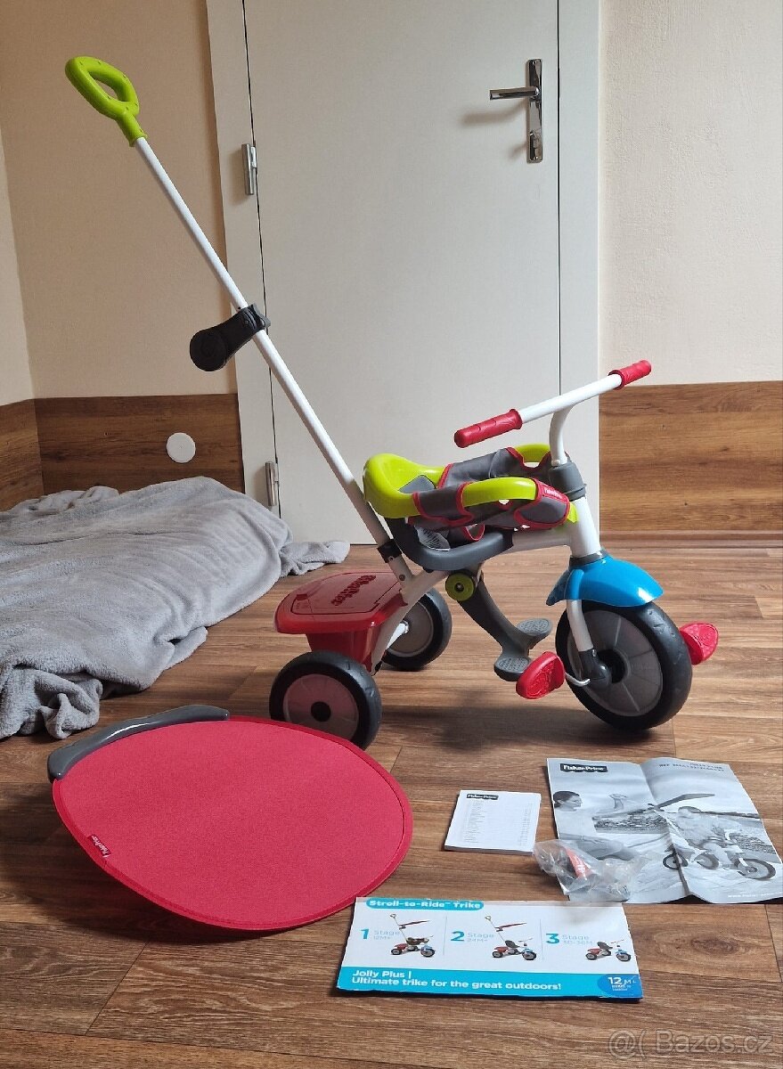 Fisher-Price Tříkolka 3 v 1

