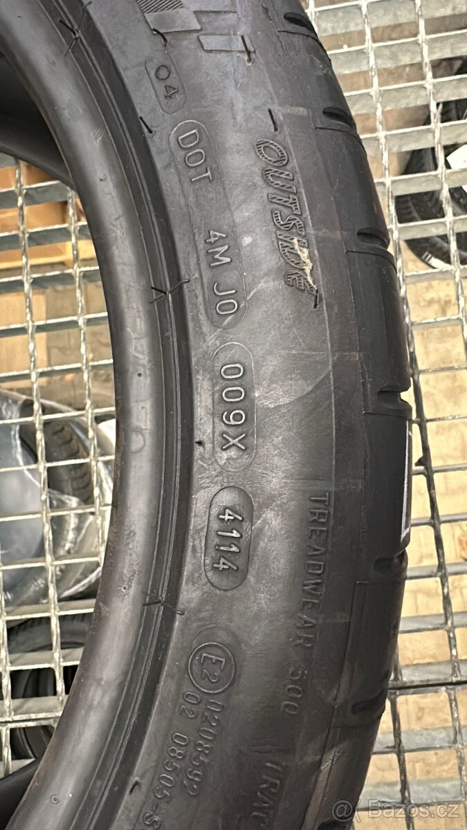 prodám sadu Michelin Pilot Super Sport 255/40 R18 99Y