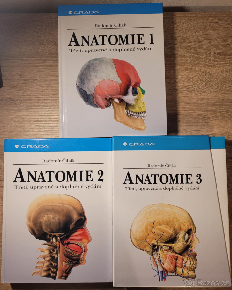 Anatomie Radomír Čihák 1, 2, 3