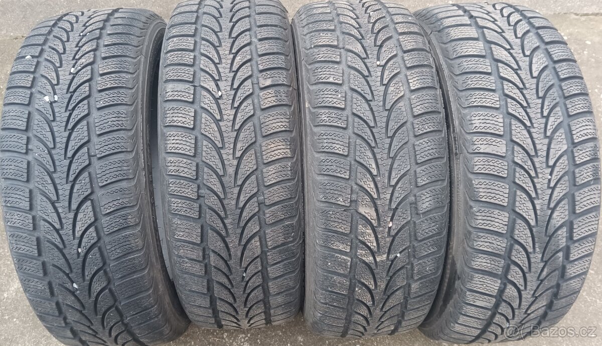 205/55 R16 91T Nokian W+, čtyři zimní pneumatiky, Alpský sym