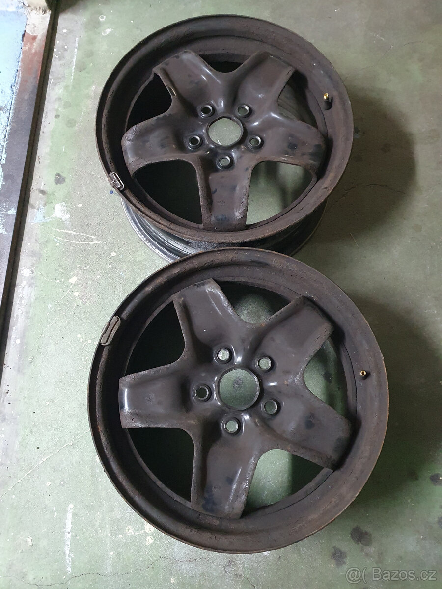 plechový disk Volkswagen "16", 6,5x16H2, ET50