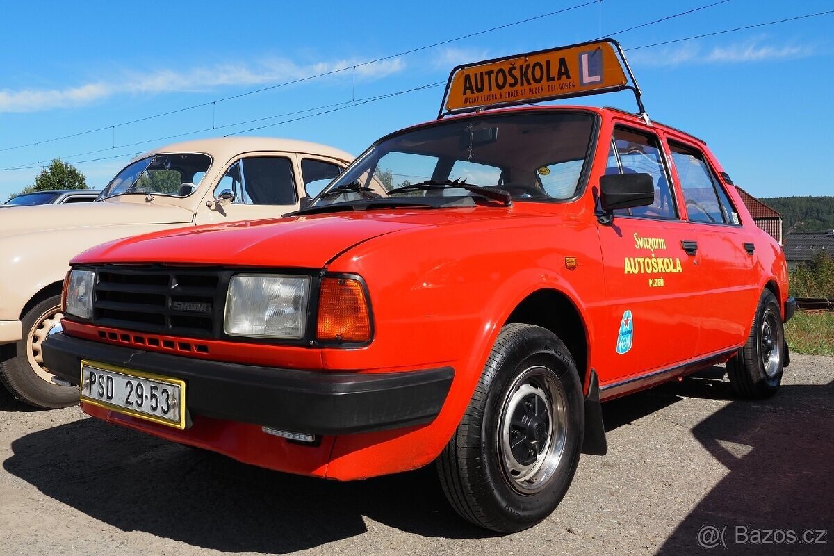 ŠKODA 120 GLS pětikvalt pohon LPG - čti text než zavoláš 