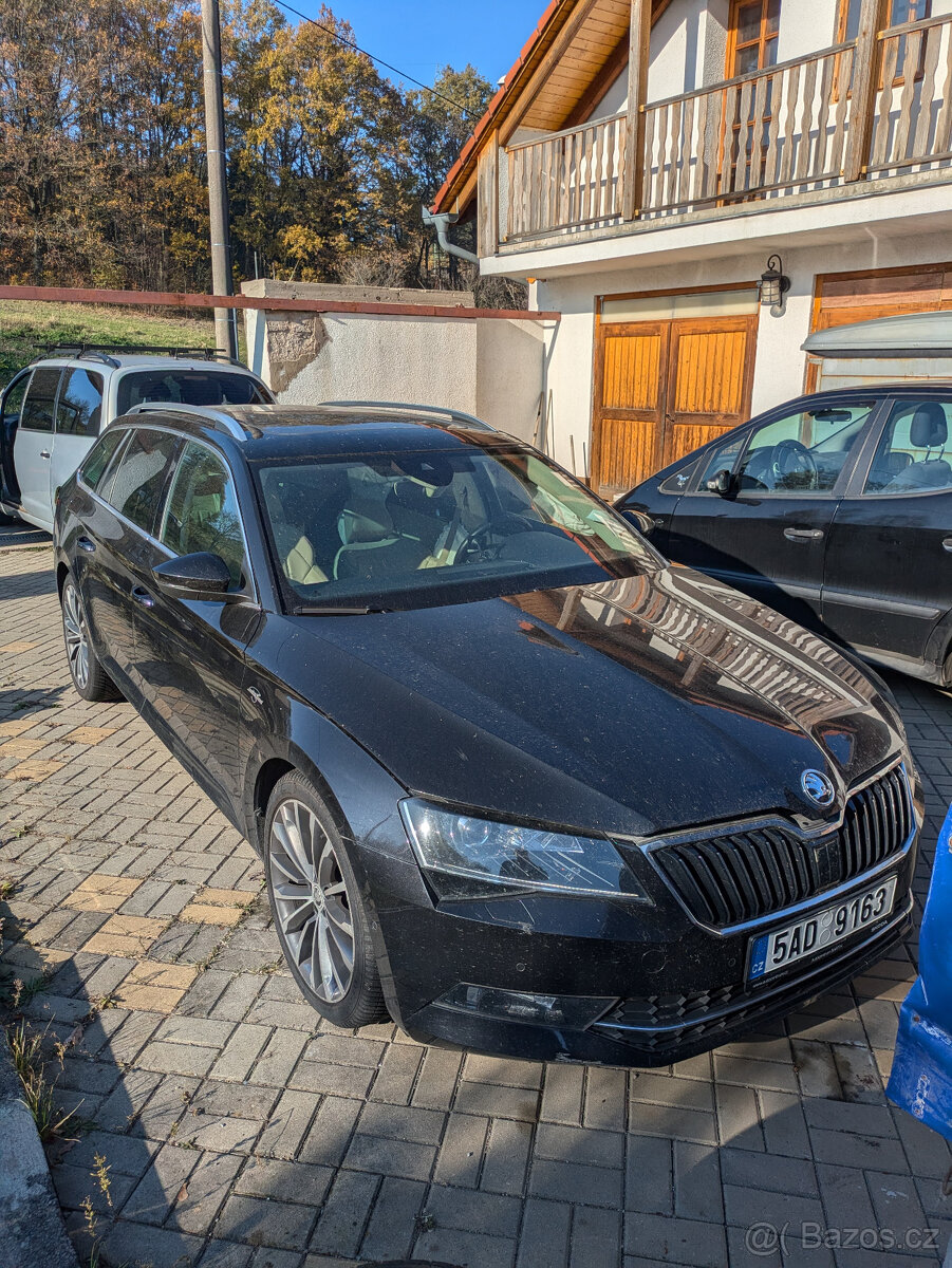 Škoda Superb, 1.9 TDI, L&K, 163 249 km - Havarované