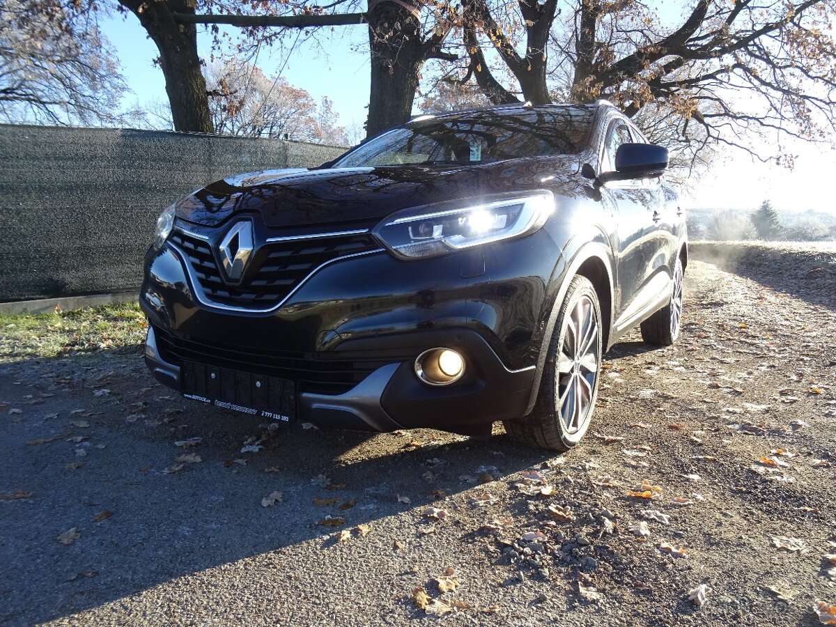 Renault Kadjar 1.6 dCi  96kW 4WD Bose, pěkná výbava