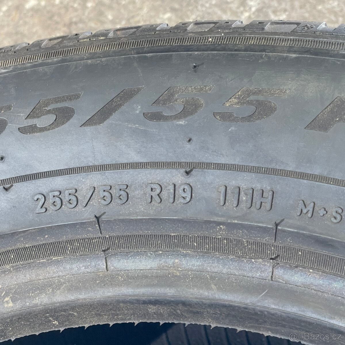 Zimní pneu 255/55 R19 111H Pirelli 6-6,5mm