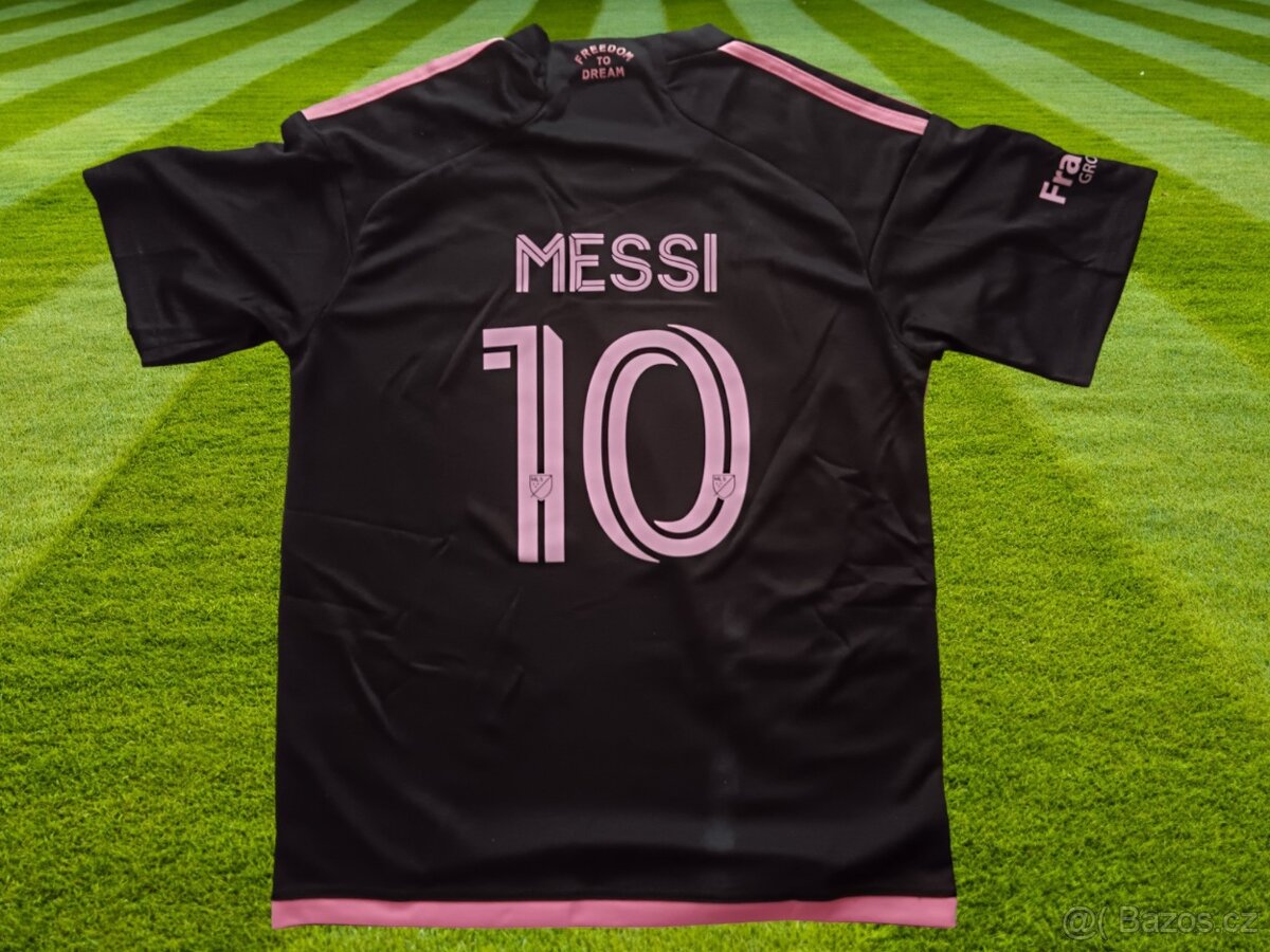 dres MESSI Inter MIAMI čierna edícia